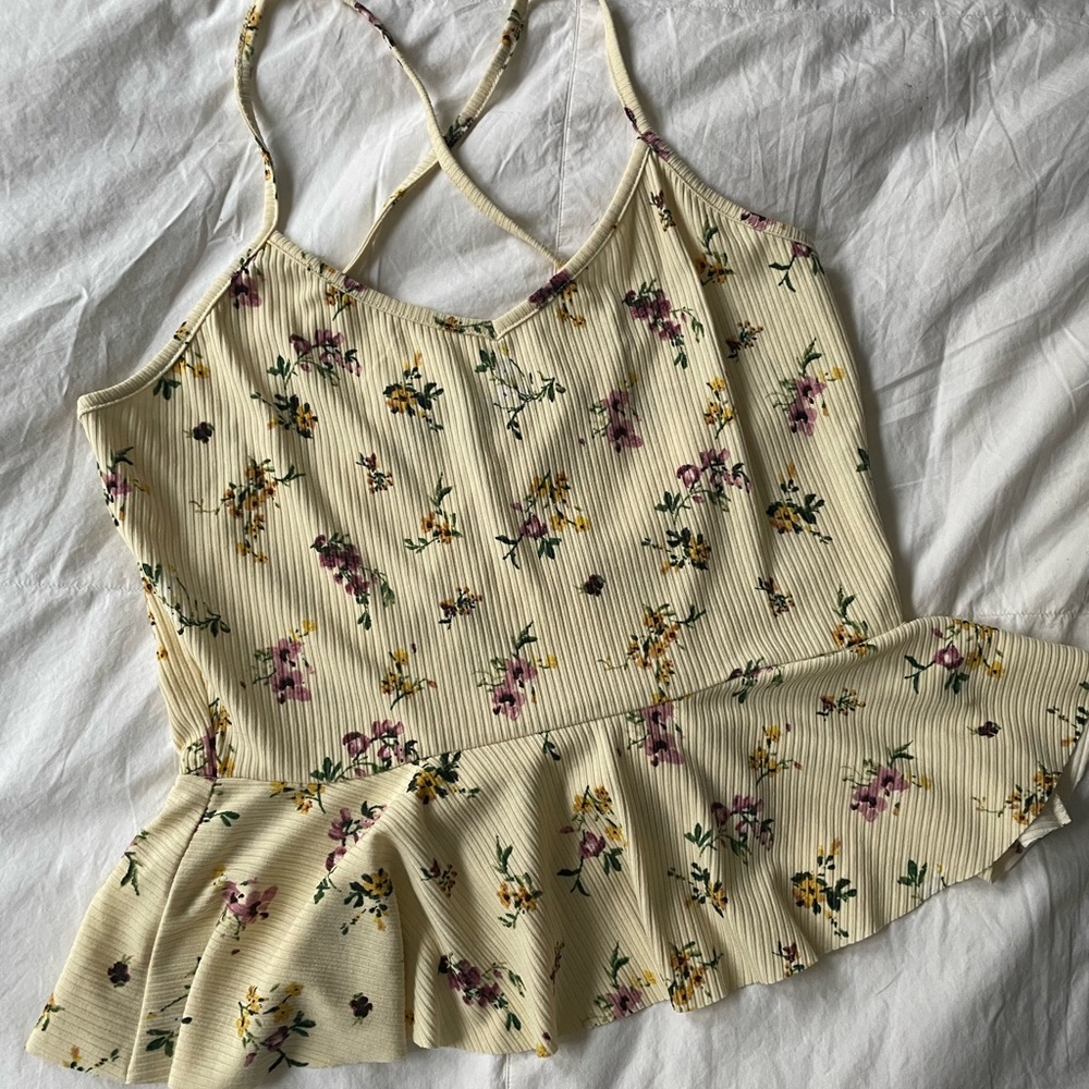 Summery peplum top